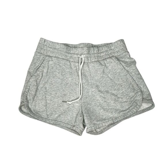 Champion Gray Athletic Drawstring Shorts Cotton Blend 3” Women’s Size Small - Picture 1 of 7